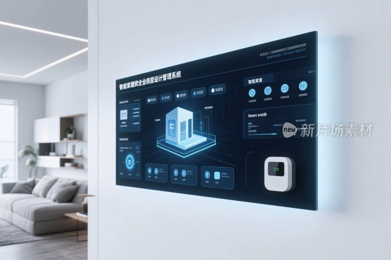 智能家居交互面板