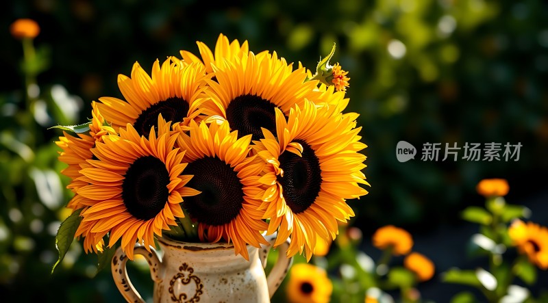 阳光下的向日葵