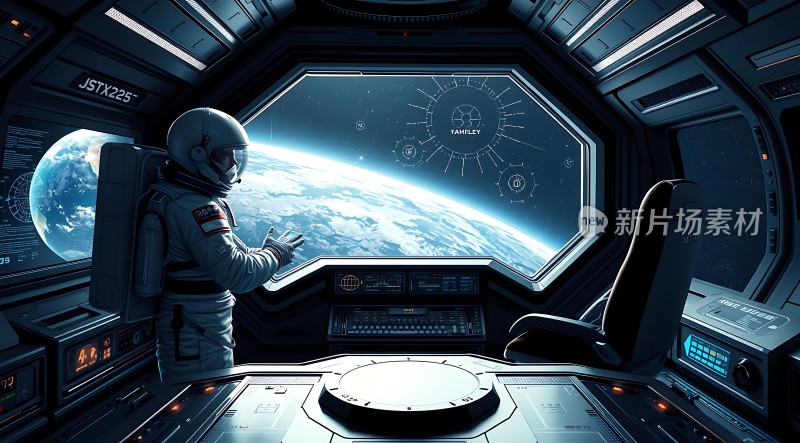 太空探索地球美景尽收眼底