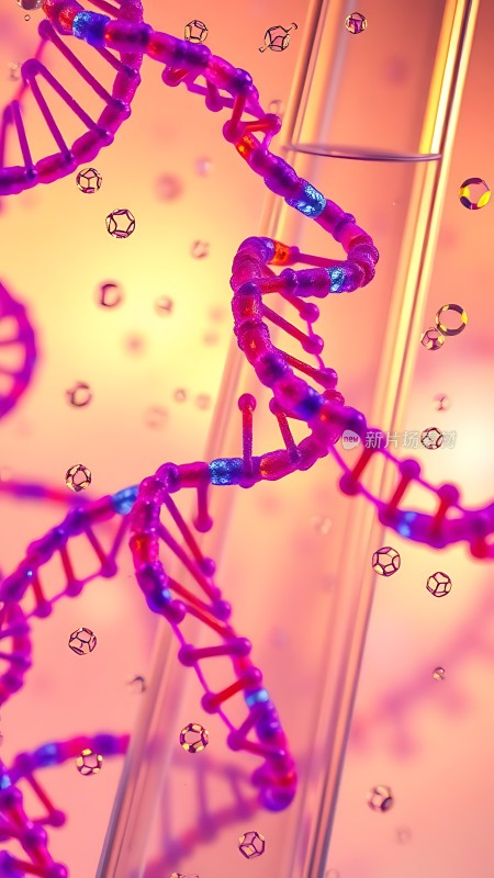 DNA螺旋结构之美