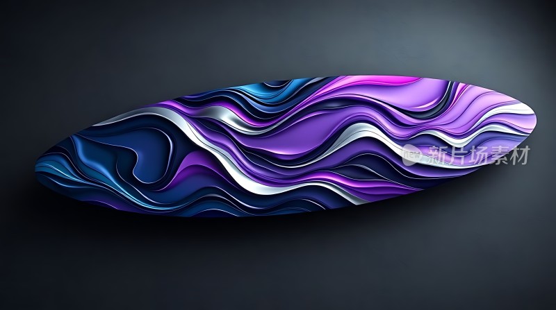紫色流光幻彩艺术
