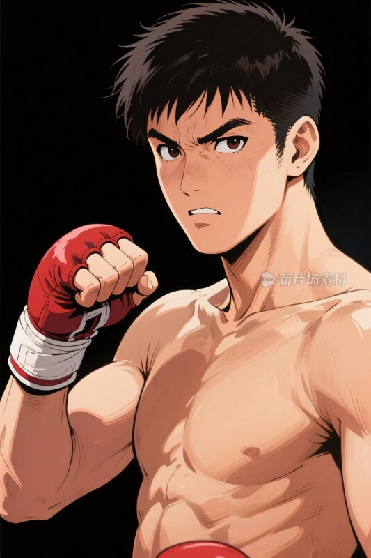 拳击动漫角色