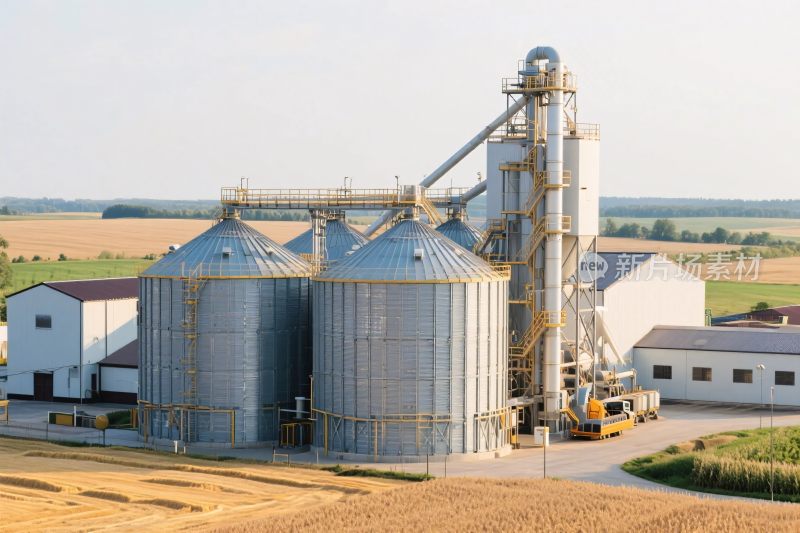 工业粮仓与农场设施