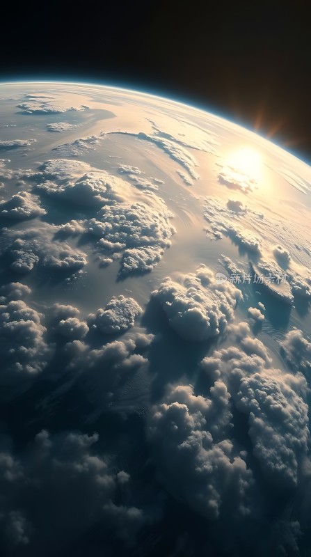 地球之巅云海日出