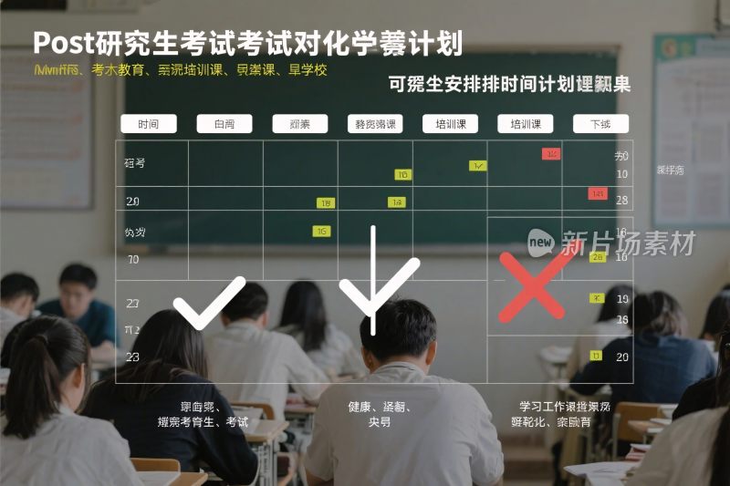 研究生考试计划场景图