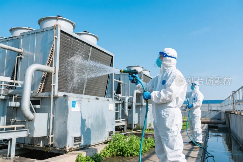 防护服消毒工业场景