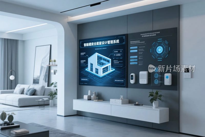 智能家居智能控制界面图