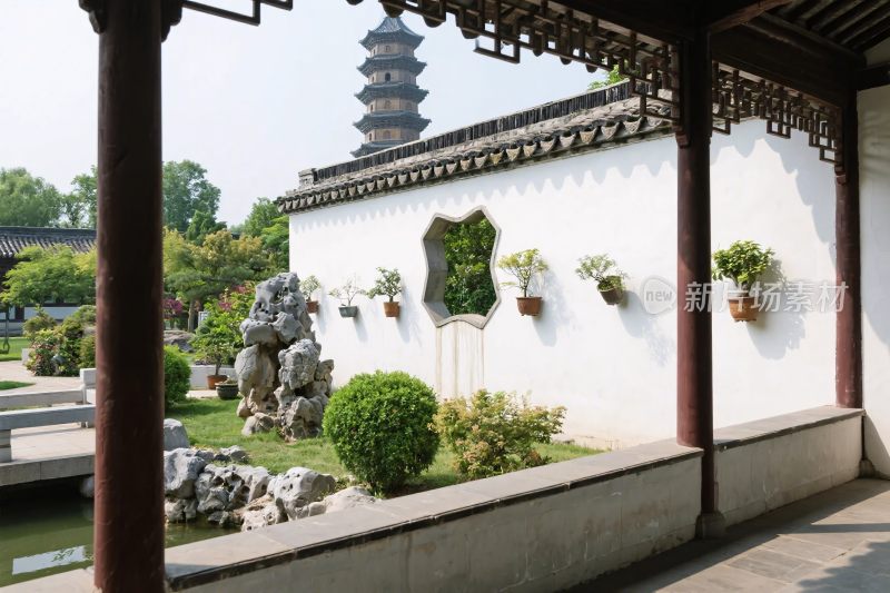 中式古建园林景观