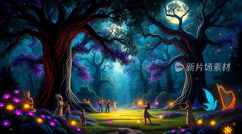 神秘森林音乐会