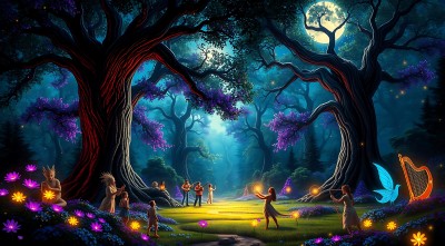 神秘森林音乐会 神秘森林音乐会