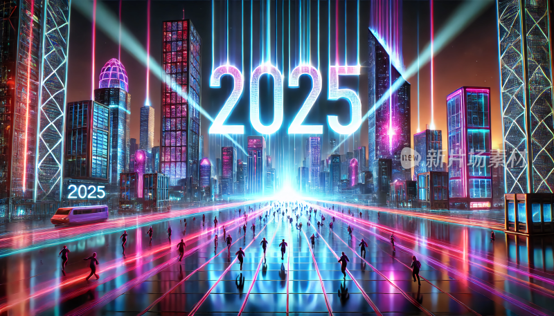 赛博朋克之夜奔向2025