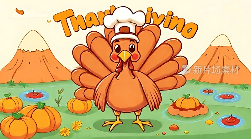 感恩节火鸡美食盛宴