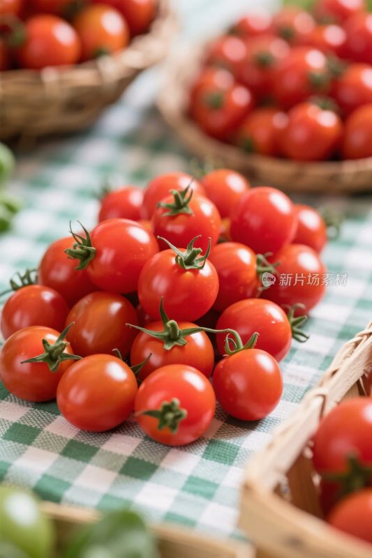 樱桃番茄静物摄影