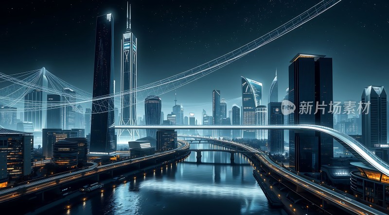 未来之城科技之光