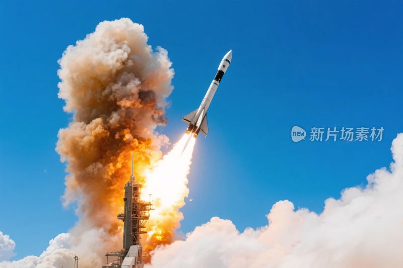 火箭发射场景