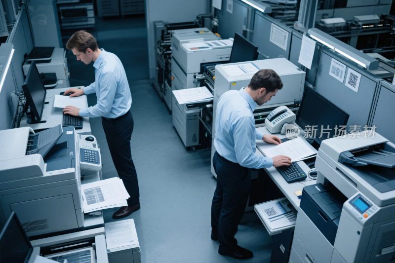 办公室办公场景