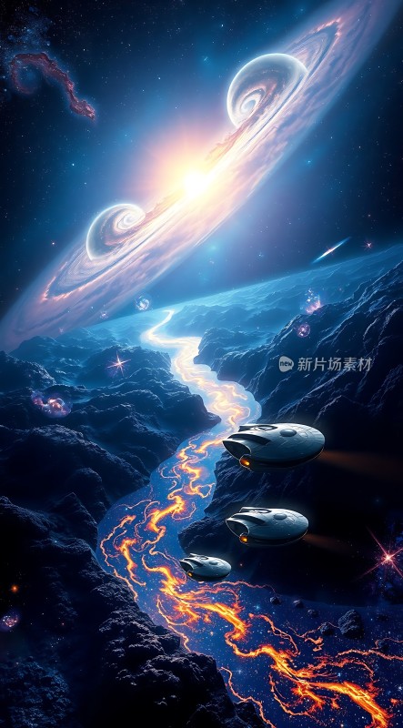 星际航行探索未知领域