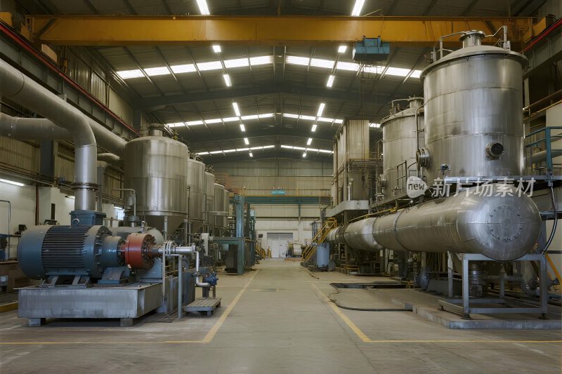 工业厂房设备场景