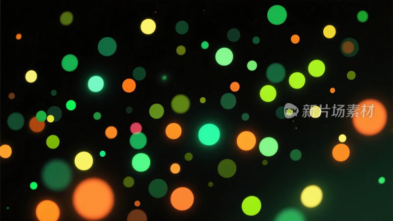 彩色光斑背景图