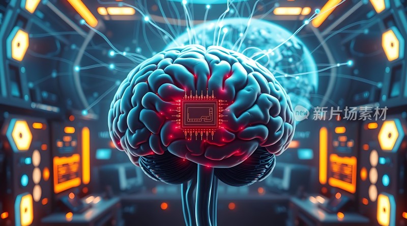 智能大脑芯片科技未来
