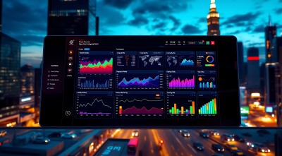 智能城市数据监控中心