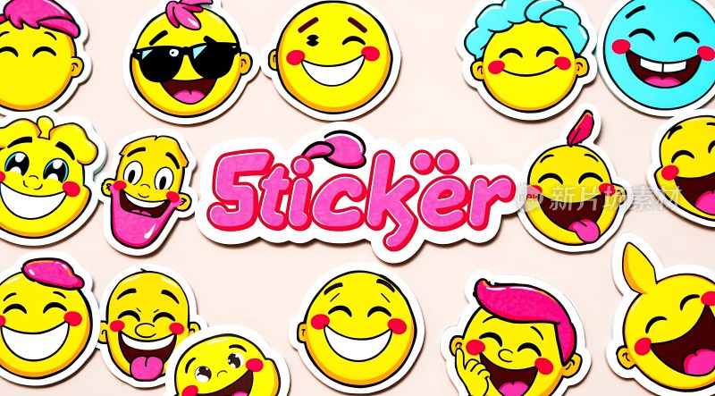 表情包大集合5stickers表情贴纸