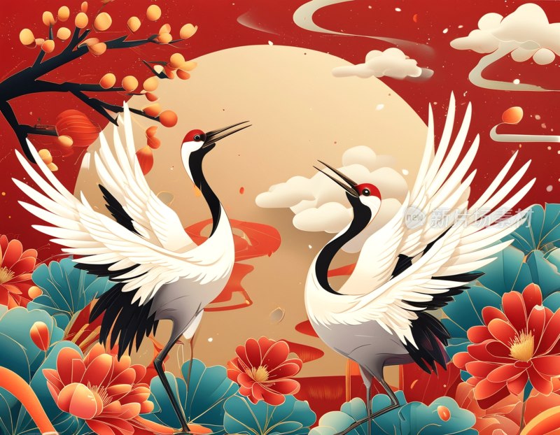 国庆盛世华诞图