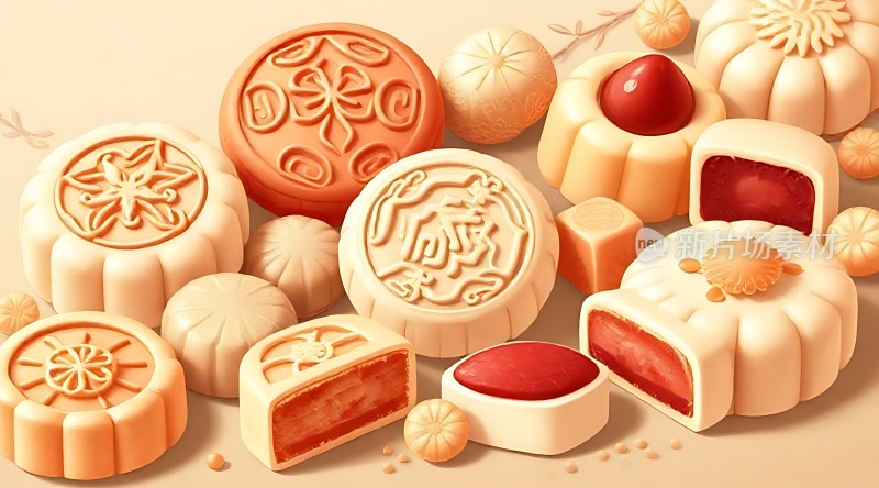 月饼盛宴传统与现代交融的美味艺术