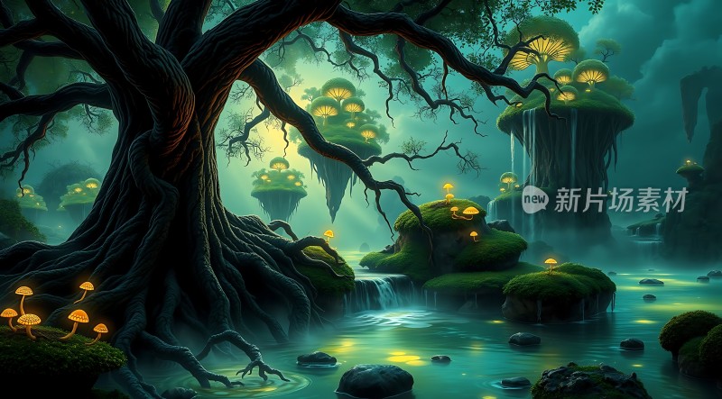 神秘森林秘境探险之旅