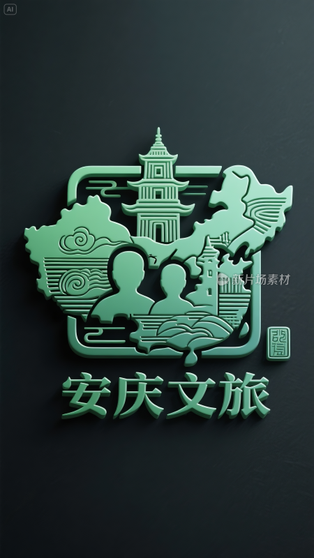 文旅行业LOGO设计“安庆文旅”
