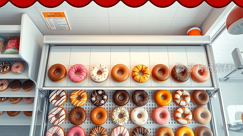 甜甜圈大集合各种口味任你选！