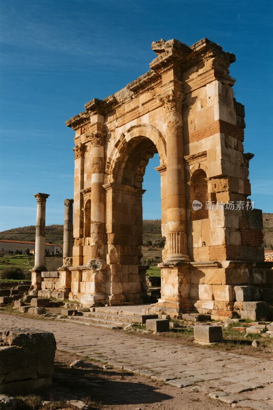 古罗马历史遗迹拱门