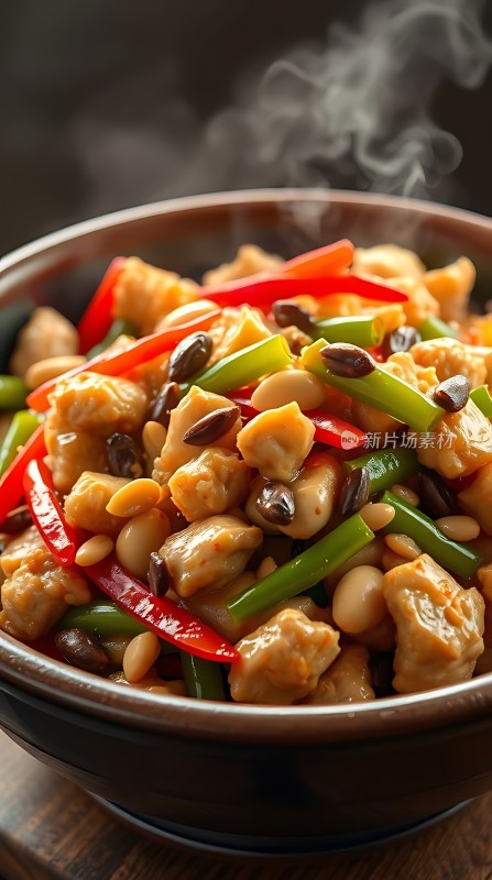 香辣豆干炒杂蔬