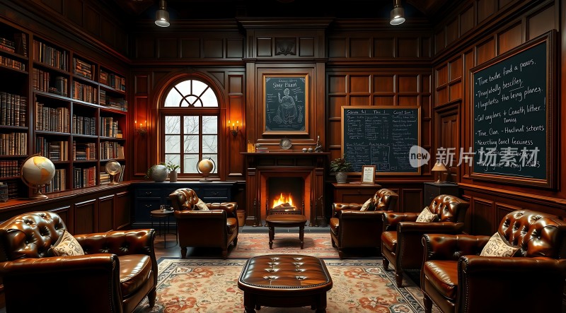 书房里的温暖与智慧