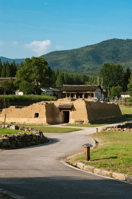 历史遗迹古建筑风景