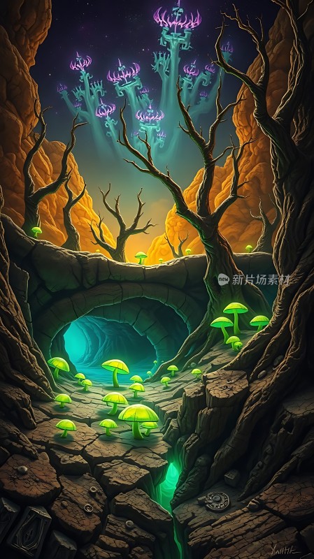 神秘森林秘境探险之旅