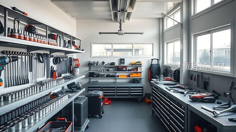 工具天堂整洁有序的车间各类工具一应俱全
