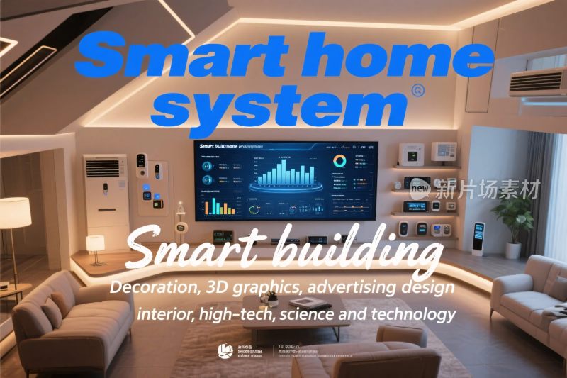 智能家居系统宣传图