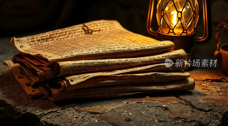 古旧文献与灯笼