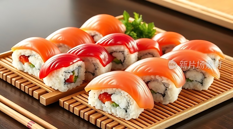 新鲜刺身寿司大集合