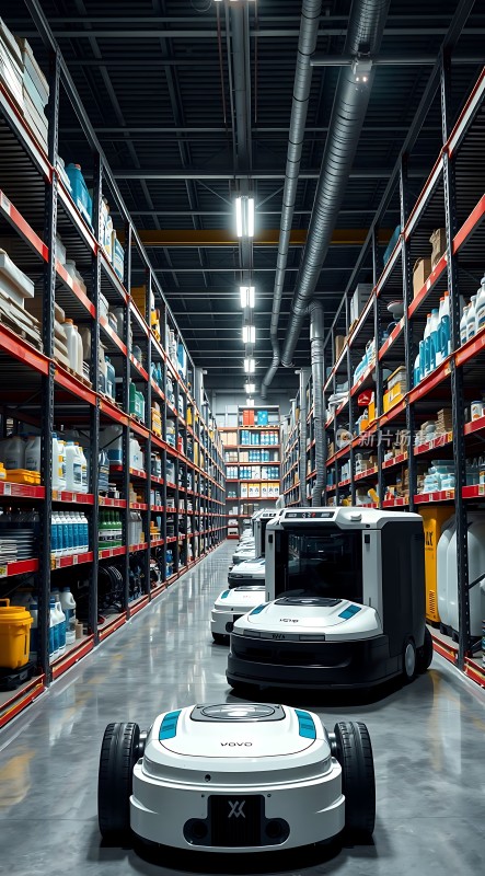 智能仓储机器人高效作业