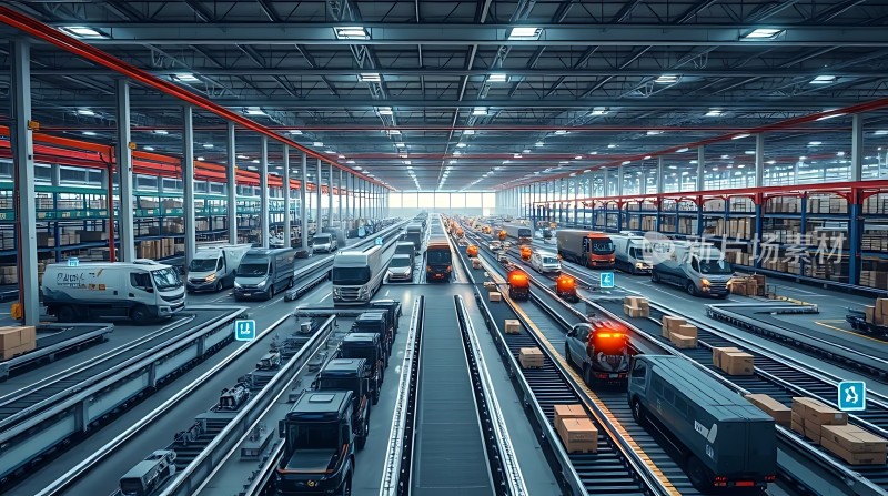 智能物流中心高效运作