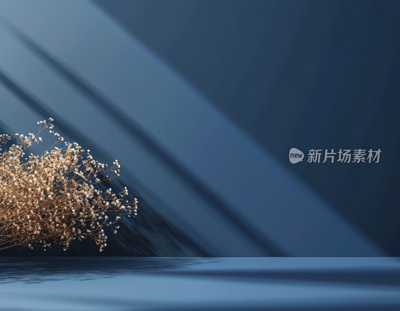 深蓝条纹背景设计