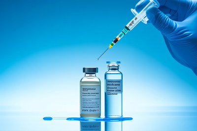 医疗防疫药瓶针管疫苗