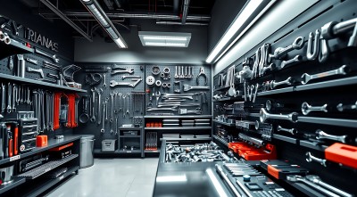 工具天堂整洁有序的工具间