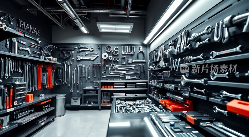 工具天堂整洁有序的工具间