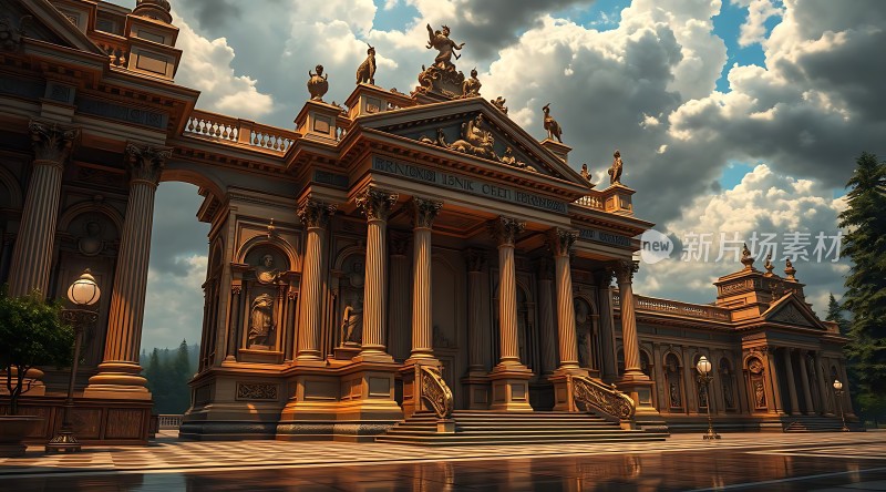 金色宫殿宏伟壮观