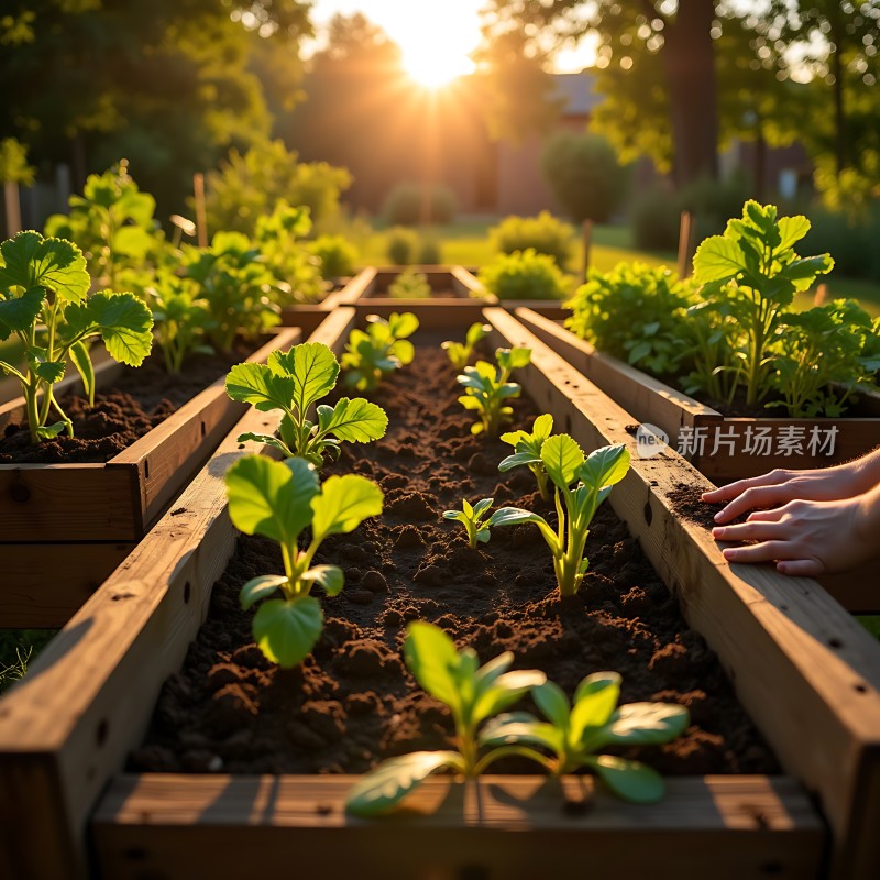 阳光下的绿色梦想
