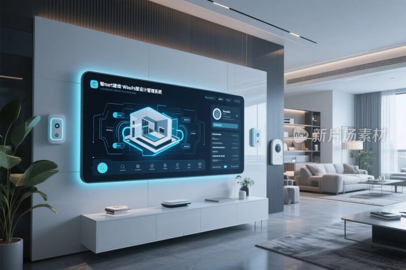 现代智能科技客厅界面