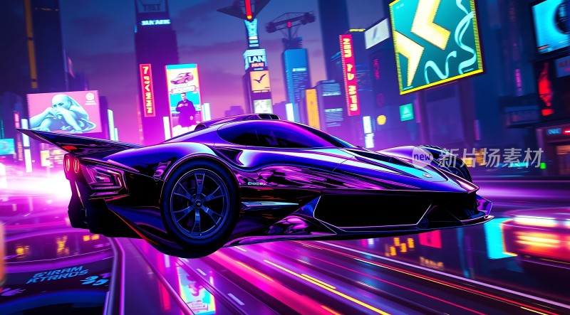 霓虹都市未来座驾